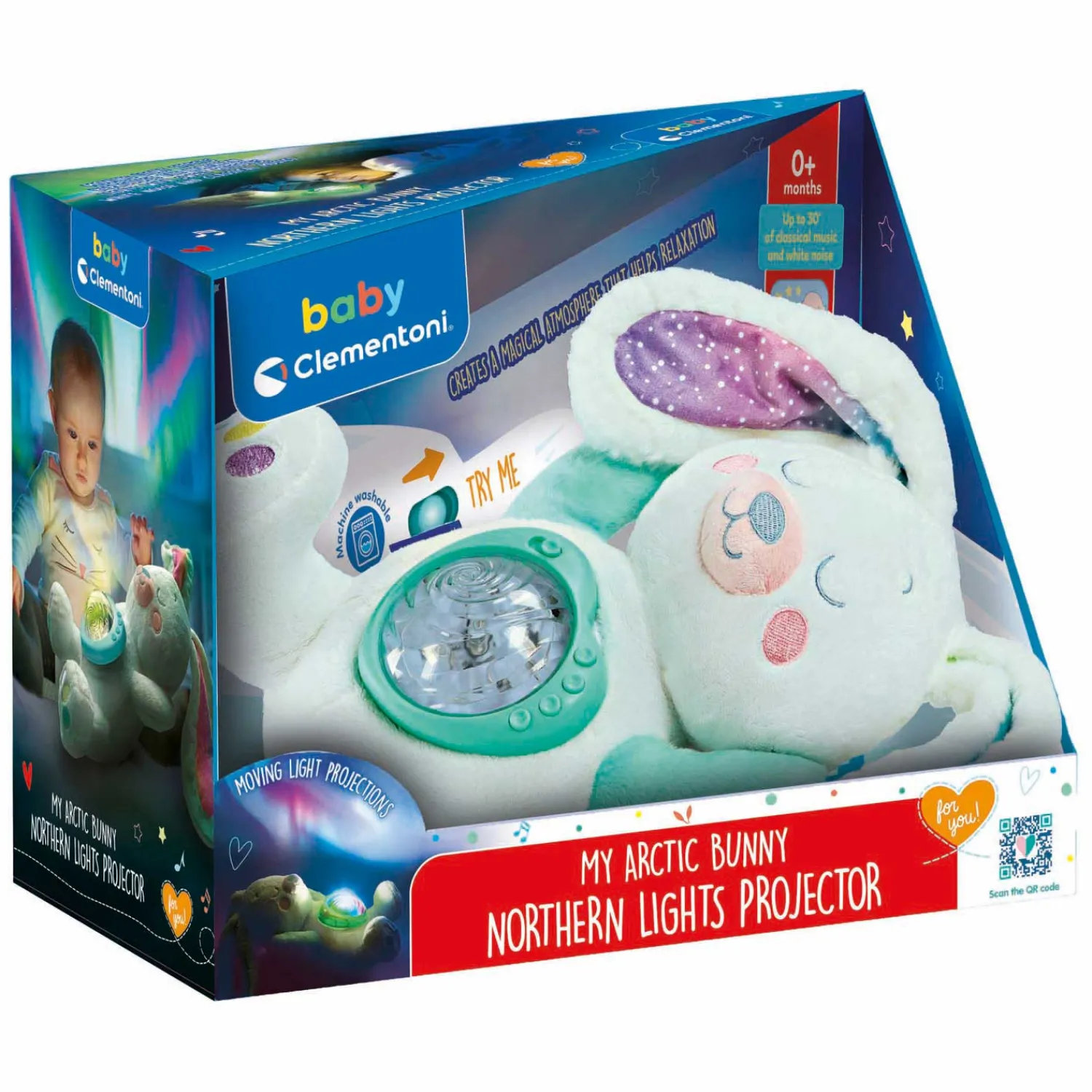 Baby Noorderlicht Projector-Clementoni Clearance