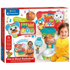 Clementoni Baby Richt en Schiet Basketbal New
