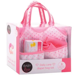 Baby Rose Luiertas met Accessoires New