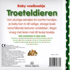 Baby's Voelboekje Troeteldieren-Centraal Boekhuis Best