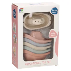 Badbootjes Pastel, 6dlg. Best