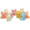 Baddieren Familie Pastel, 9dlg.-