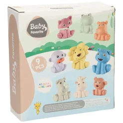 Baddieren Familie Pastel, 9dlg.-