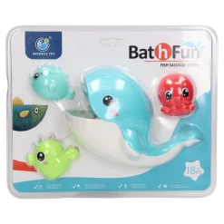 Badspeelset Walvis Happer, 4dlg.- Outlet