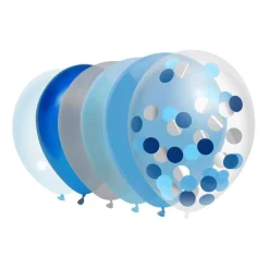 Ballonnen Blauw, 10st.>Haza Witbaard Discount