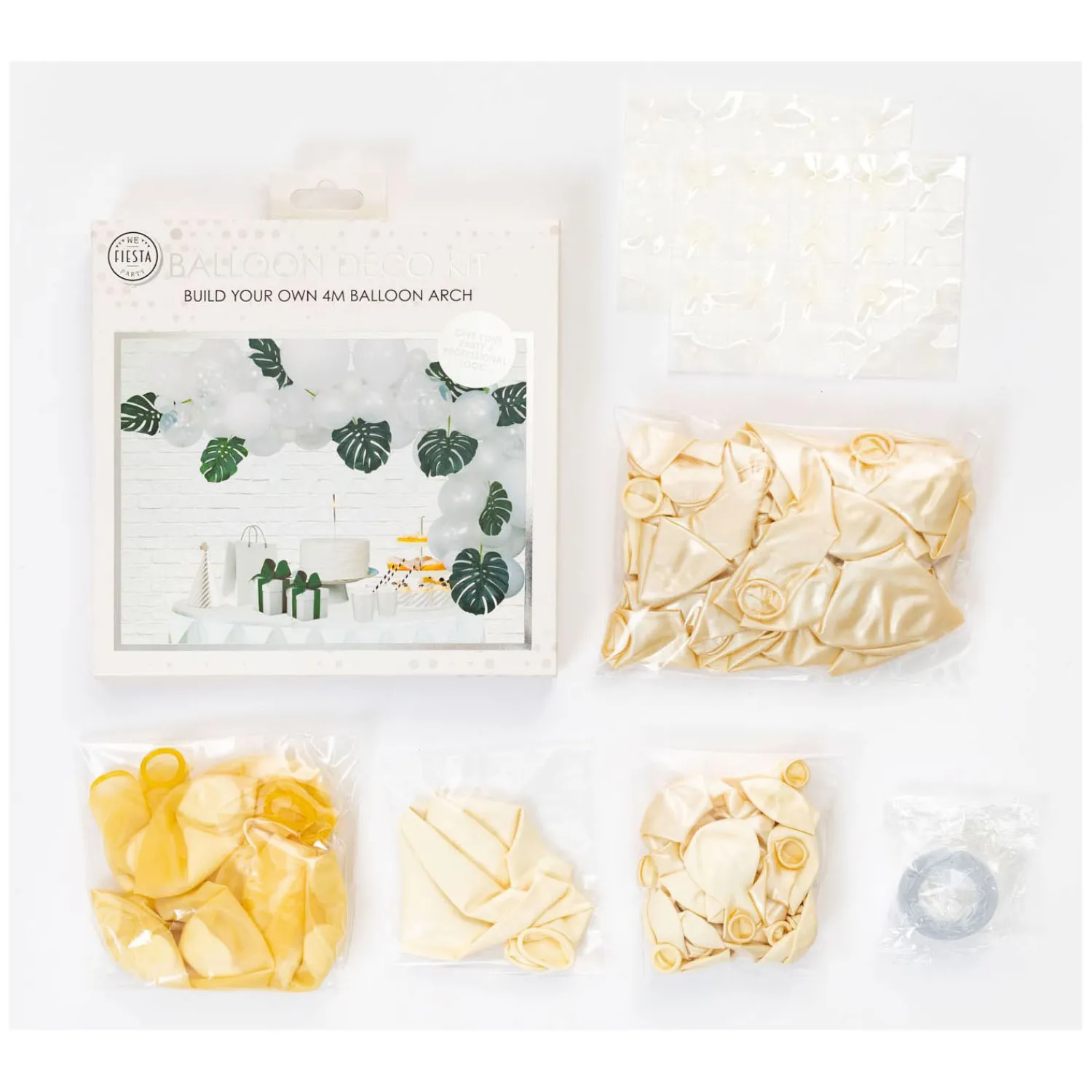 Globos Ballonnen Boog Set Wit Best