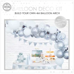 Ballonnen Boog Set Zilver-Globos Sale