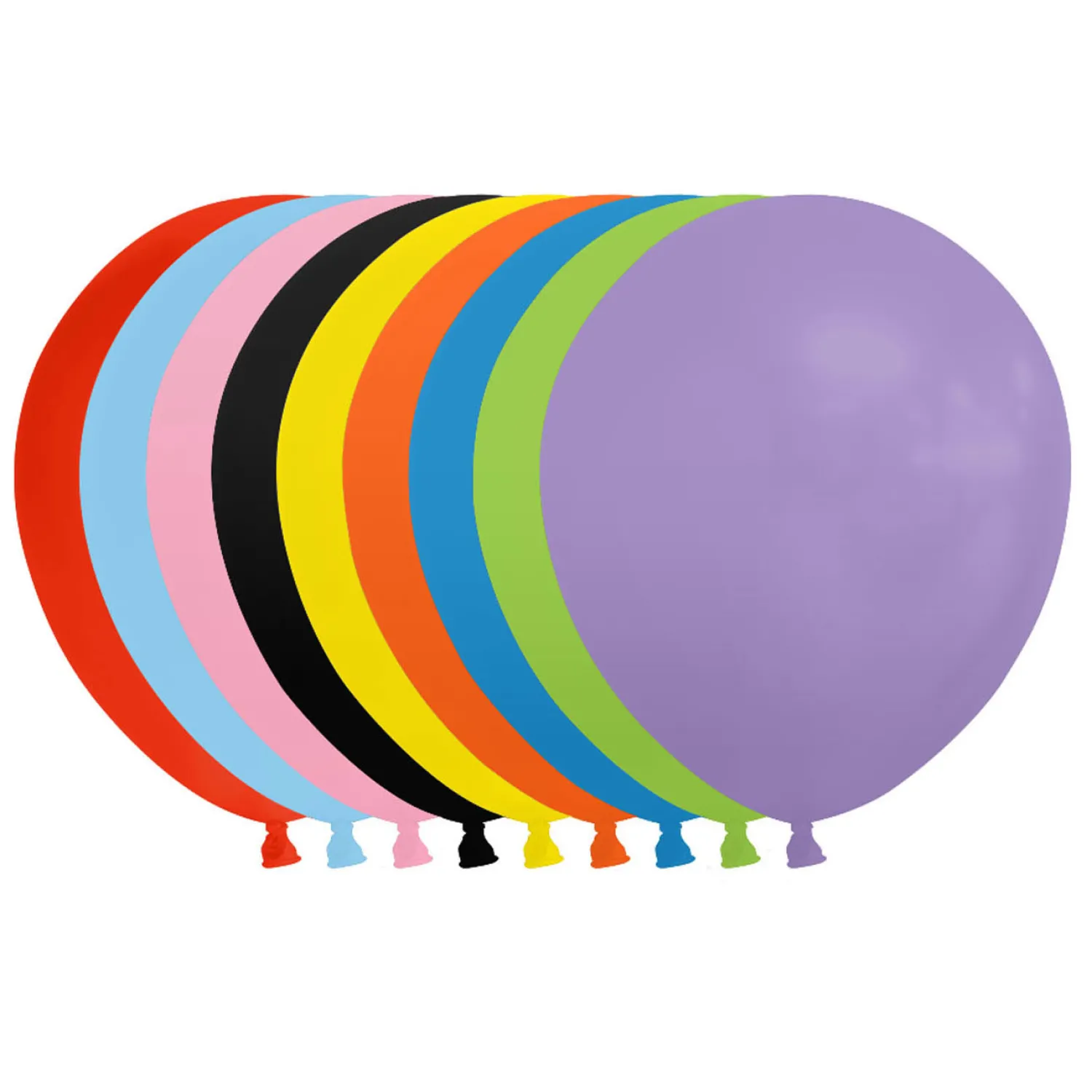Ballonnen Gemengde Kleuren 13cm, 100st.-Globos
