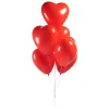 Globos Ballonnen Hart Ballonnen Rood 30cm, 6st. New