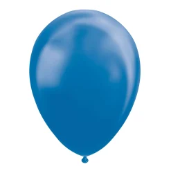 Ballonnen Metallic Blue 30cm, 10st.>Globos Online