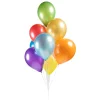 Globos Ballonnen Metallic Pearl Mix Kleuren 30cm, 10st. Best