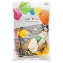 Ballonnen Metallic Pearl Mix Kleuren 30cm, 100st.>Globos Sale