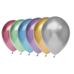 Ballonnen Metallic, 6st.>Haza Witbaard Discount
