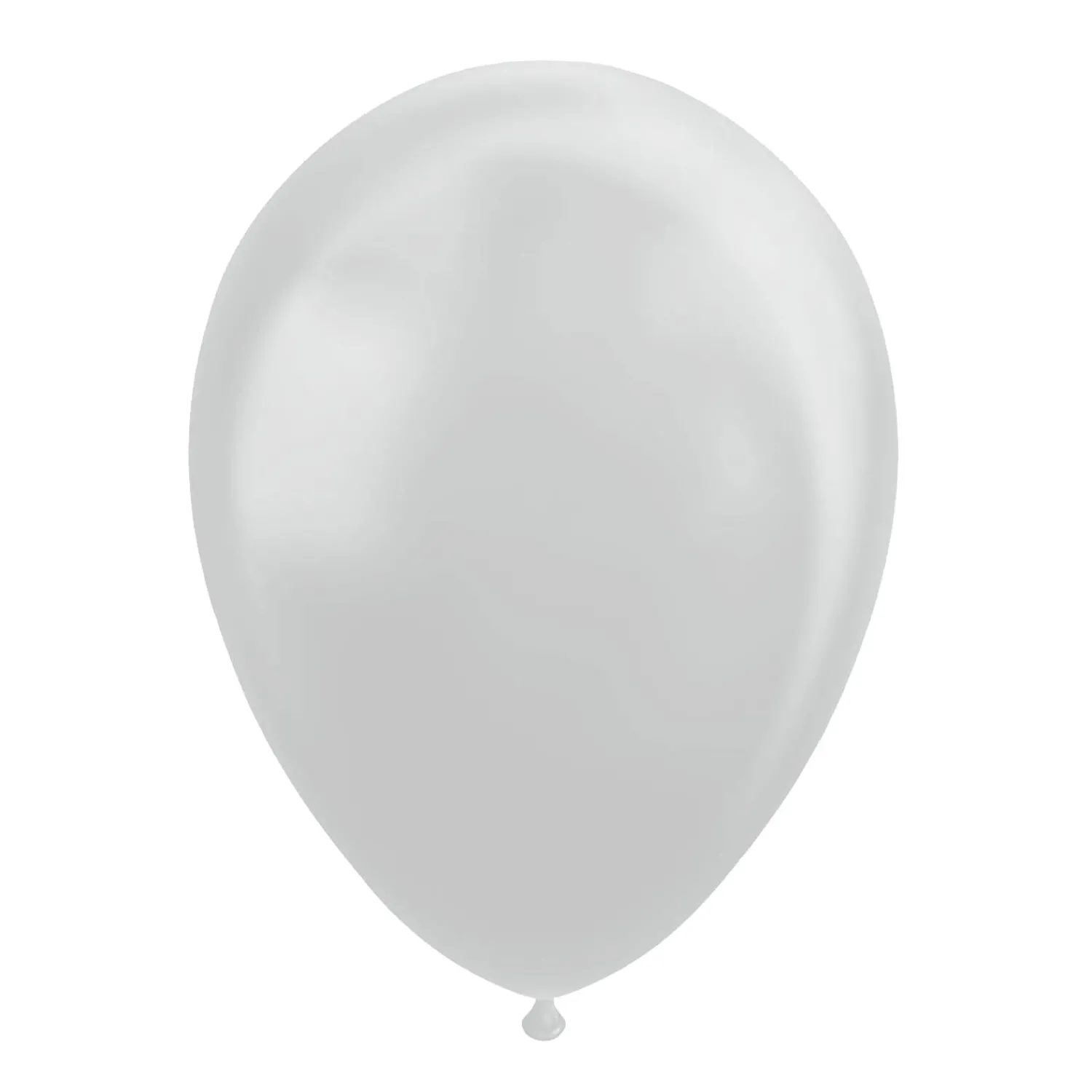 Globos Ballonnen Metallic Zilver 30cm, 10st. Outlet