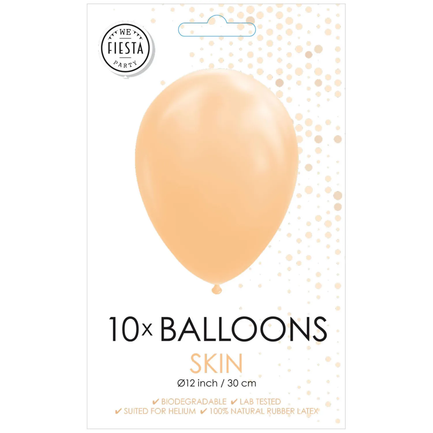 Ballonnen Nude, 30cm, 10st.>Globos