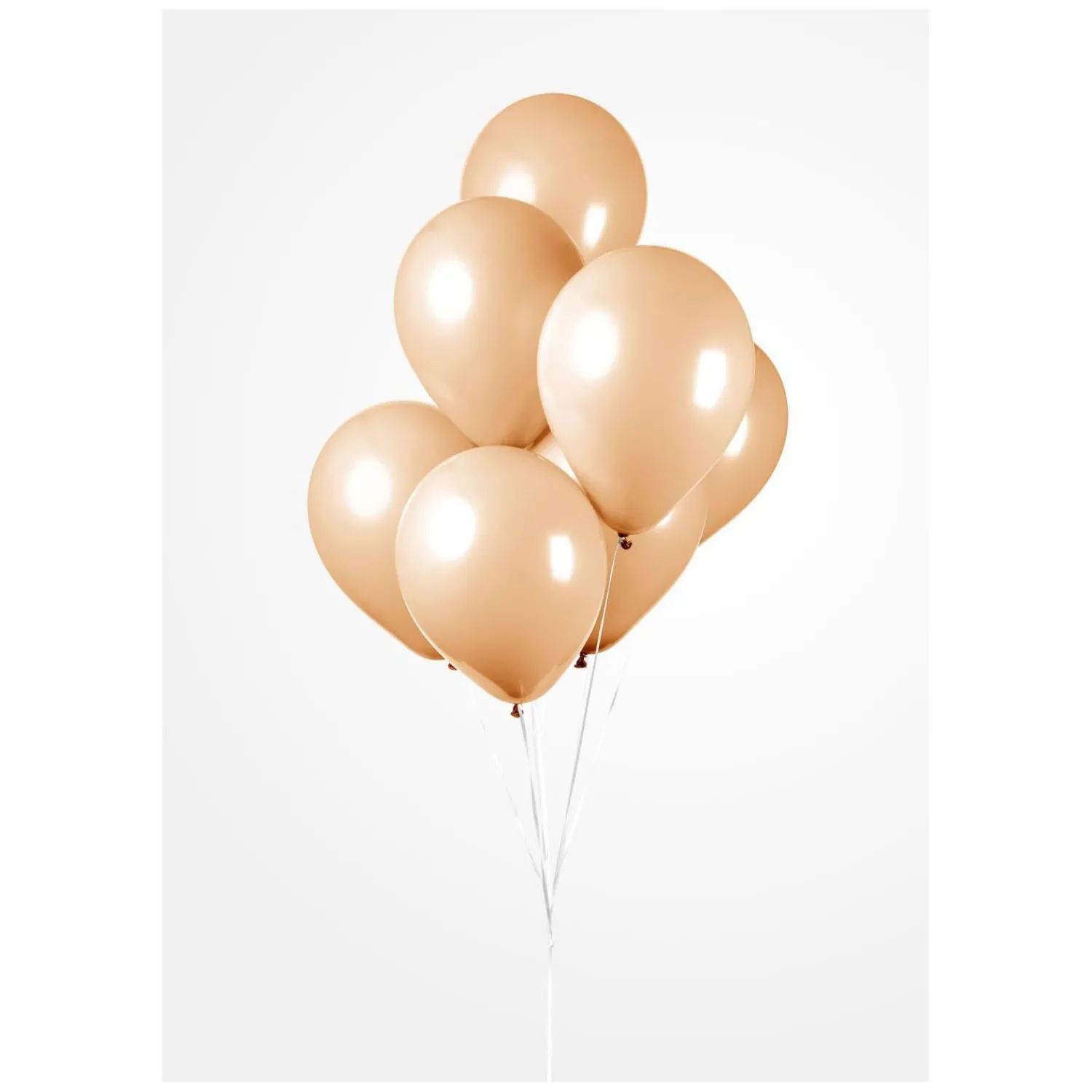 Ballonnen Nude, 30cm, 10st.>Globos
