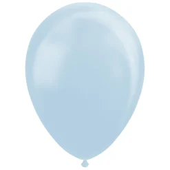 Ballonnen Pearl Lichtblauw 30cm, 10st.-Globos Online