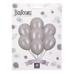 Ballonnen Zilver, 18st.- Online