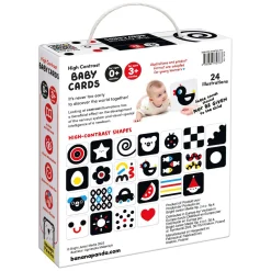 Banana Panda - Hoog Contrast Babykaarten 0m+ / 3m+ - 24st. Best