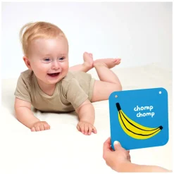 - Hoog Contrast Babykaarten 6m+ / 9m+ - 24st.-Banana Panda Discount