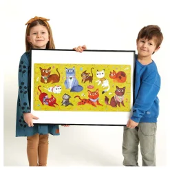 - Ik Hou van Katten Puzzel - 60st.-Banana Panda Online