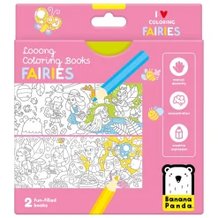 Banana Panda - Kleurboekje Ik Hou van Kleurplaten met Feeen Online