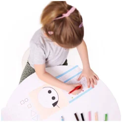 - Kleurboekje Klaar om Beginnerslijnen te Overtrekken-Banana Panda