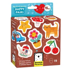 - Mijn Eerste Puzzels Blije Dubbels, 19st.-Banana Panda Discount