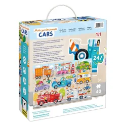 Banana Panda - Moto Jumbo Puzzel Auto's - 40st. Clearance