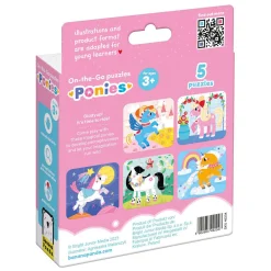 - On-the-Go Puzzel Pony's - 16st.-Banana Panda