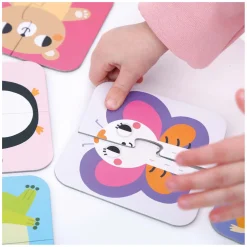 Banana Panda - On-the-Go Puzzel Halve Dieren - 16st. Sale