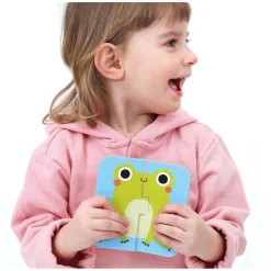 Banana Panda - On-the-Go Puzzel Halve Dieren - 16st. Sale