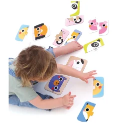 Banana Panda - On-the-Go Puzzel Halve Gezichten - 16st. Clearance