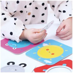 - On-the-Go Puzzel Ontdek Cirkels - 16st.-Banana Panda