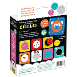 - On-the-Go Puzzel Ontdek Cirkels - 16st.-Banana Panda