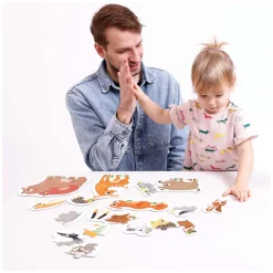 Banana Panda - Oplopende Puzzels Bosdieren - 33st. Discount