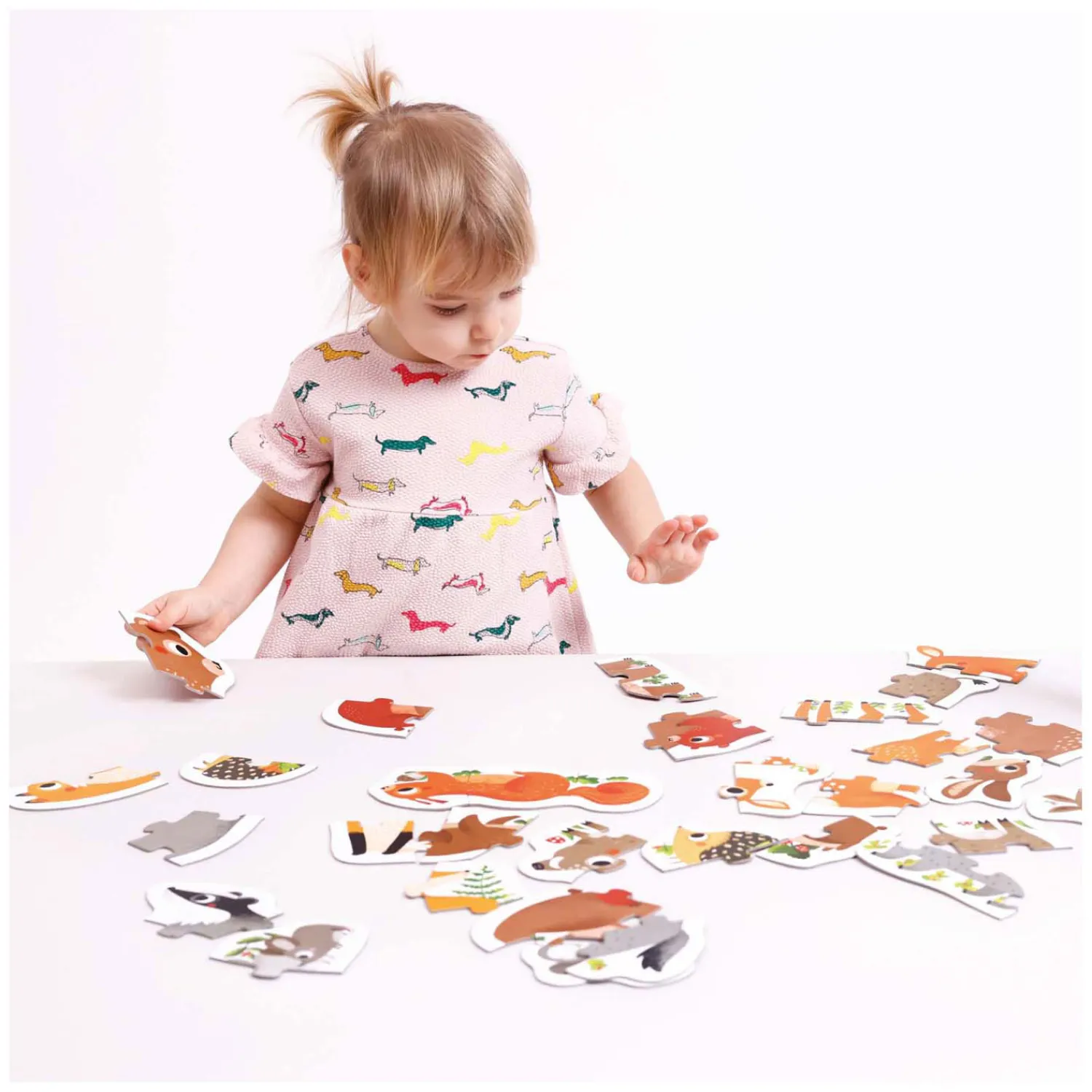 Banana Panda - Oplopende Puzzels Bosdieren - 33st. Discount