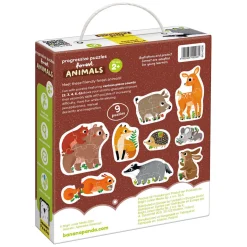 Banana Panda - Oplopende Puzzels Bosdieren - 33st. Discount