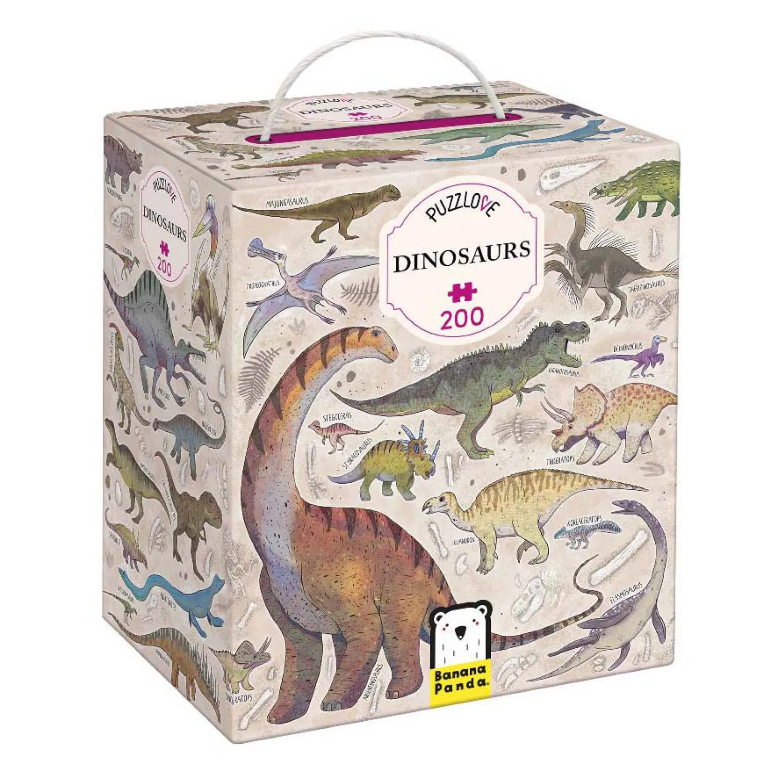 Banana Panda - Puzzlove Dinosaurussen - 200st. Hot