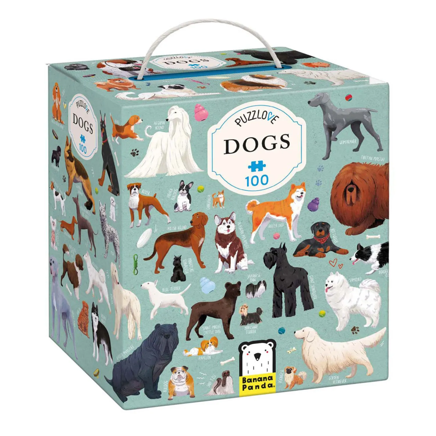 - Puzzlove Honden - 100st.>Banana Panda New