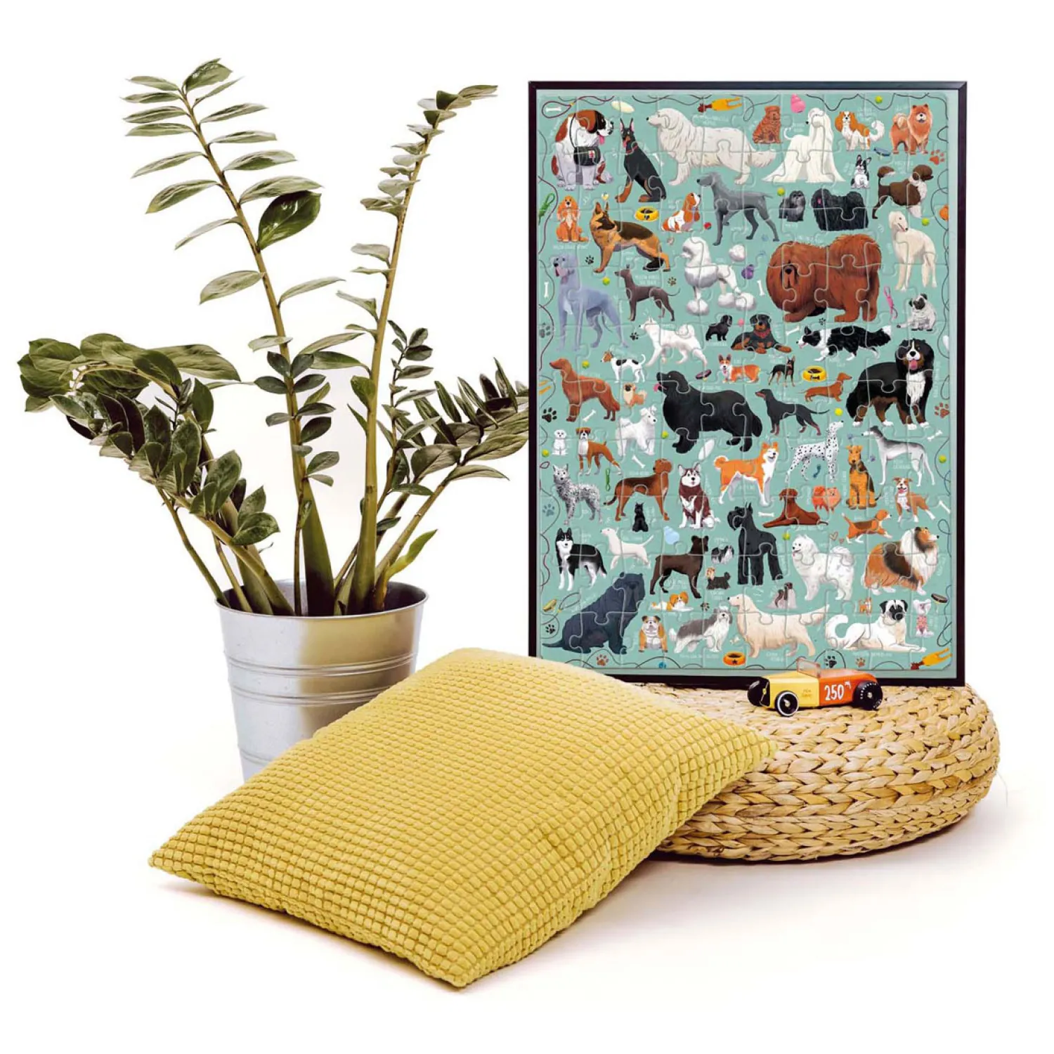 - Puzzlove Honden - 100st.>Banana Panda New