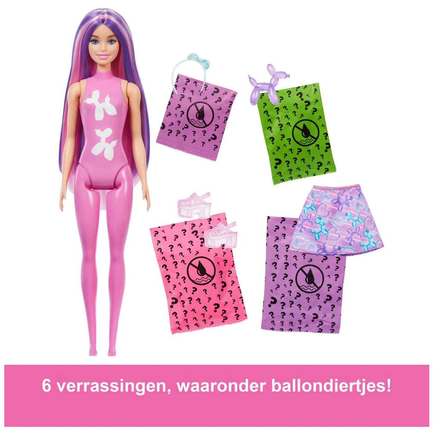 Barbie Color Reveal Pop-Mattel Hot