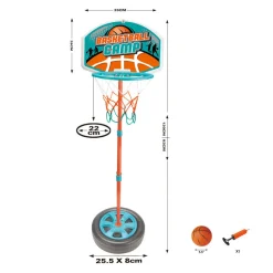 Basketbalstandaard 1,2mtr- Outlet