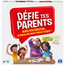 Beat The Parents Klassiek Trivia Bordspel (Franstalig)-Spin Master New
