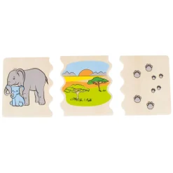 Cognito Dierenmanieren Herkennen Houten Kinderspel-Beleduc Clearance