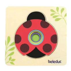 Houten Lagenpuzzel Lieveheersbeestje-Beleduc Hot