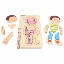 Beleduc Houten Lagenpuzzel Jongen - 5 Lagen Discount