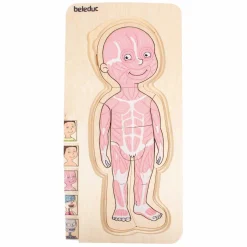 Beleduc Houten Lagenpuzzel Jongen - 5 Lagen Discount