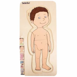 Beleduc Houten Lagenpuzzel Jongen - 5 Lagen Discount