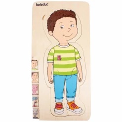 Beleduc Houten Lagenpuzzel Jongen - 5 Lagen Discount